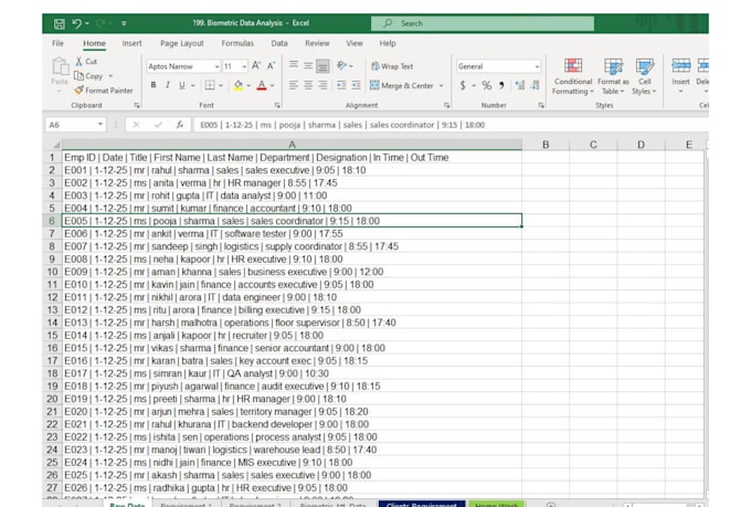 clean,merge,format,split, excel data analysis